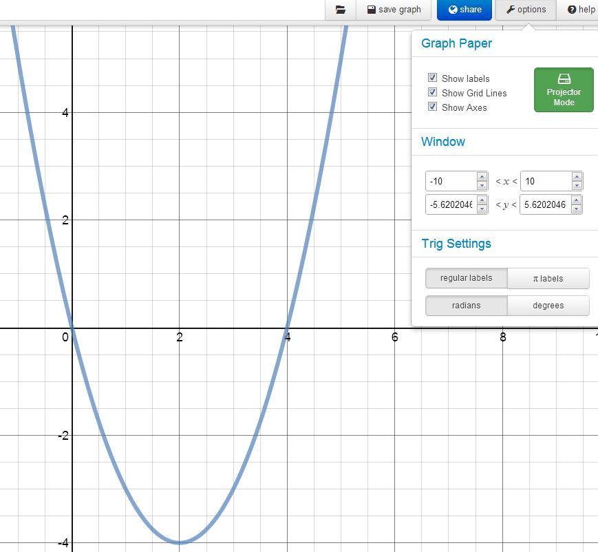 Online Projector Math Desmos projector mode v2 | Mathematics, Learning and Technology